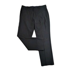IZOD Golf Swingflex Chino Pants Men's 36x30 Black Straight 4-Way Stretch Wicking